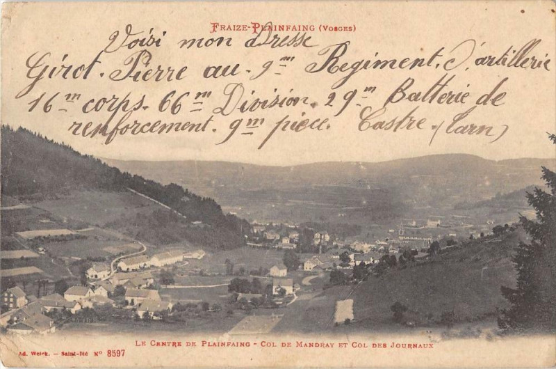 Carte postale ancienne Un Goum Marocain Dans L'Aisne