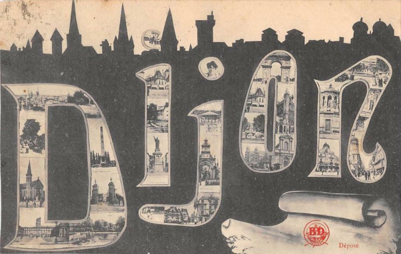 Carte postale ancienne Dijon à Dijon