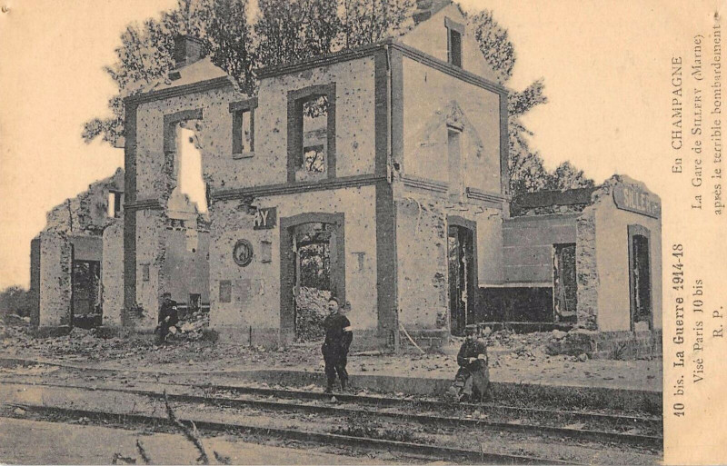 Carte postale ancienne La Gare De Sillery à Sillery