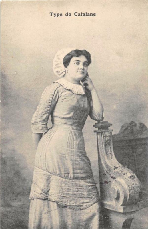 Carte postale ancienne Type De Catalane