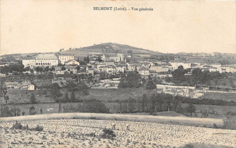 Carte postale ancienne Belmont Vue Generale