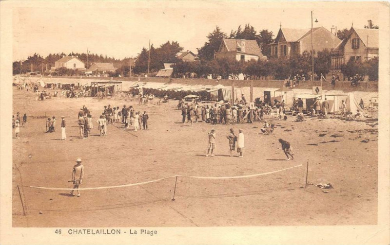 Carte postale ancienne Chatelaillon La Plage