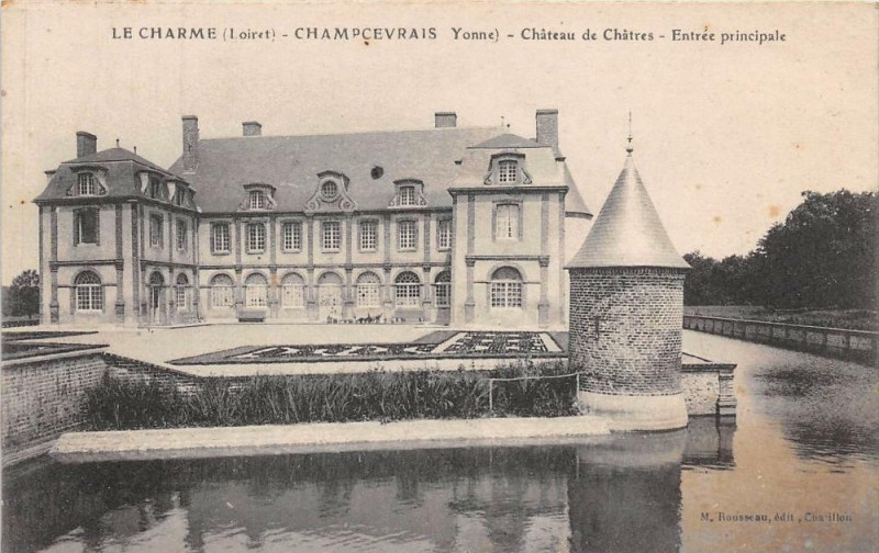 Carte postale ancienne Le Charme Chapcevrais Chateau De Chatres au Charme