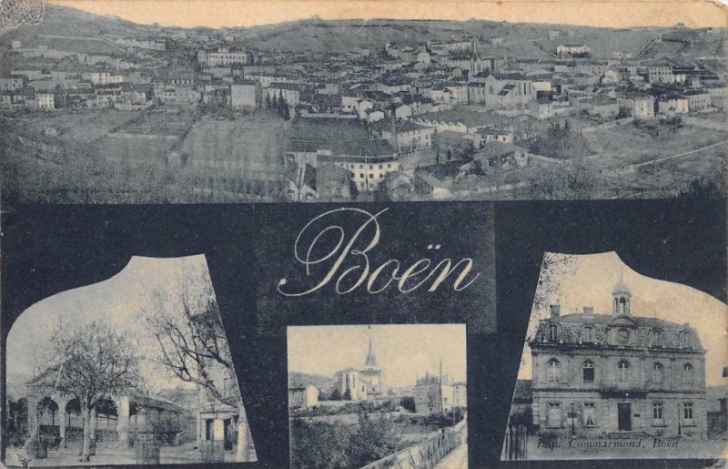 Carte postale ancienne Boen