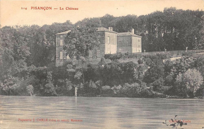 Carte postale ancienne Pisancon Le Chateau