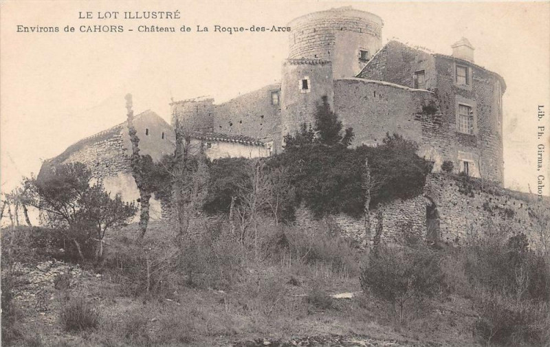 Carte postale ancienne Chateau De La Roque Des Arcs