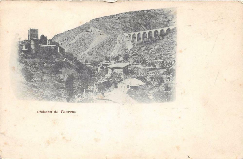 Carte postale ancienne Cpa Precurseur Chateau De Thorenc (dos non divisé)