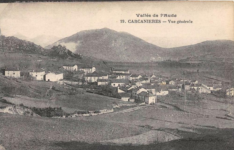 Carte postale ancienne Carcanieres Vue Generale