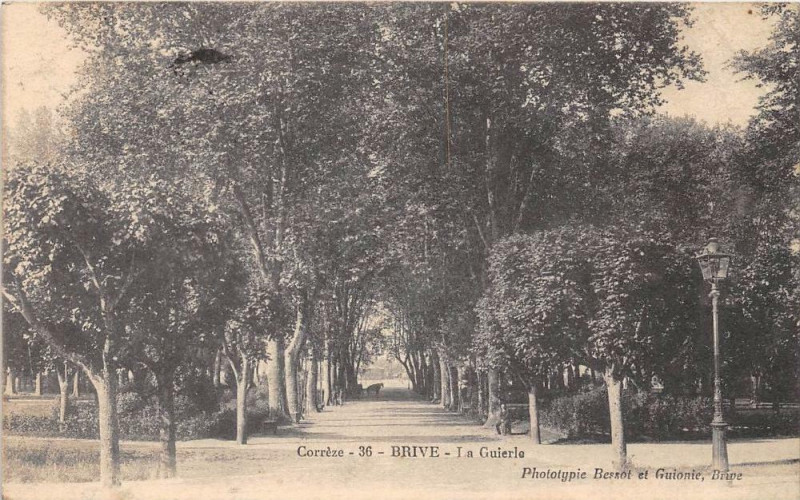 Carte postale ancienne Brive La Guierle