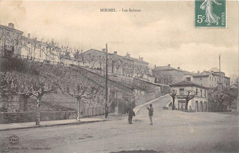 Carte postale ancienne Miribel Les Balmes à Miribel