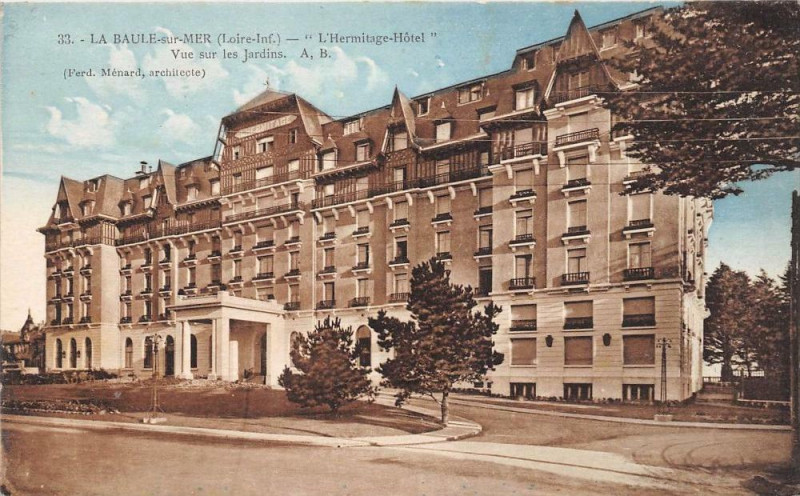 Carte postale ancienne La Baule Ermitage Hotel