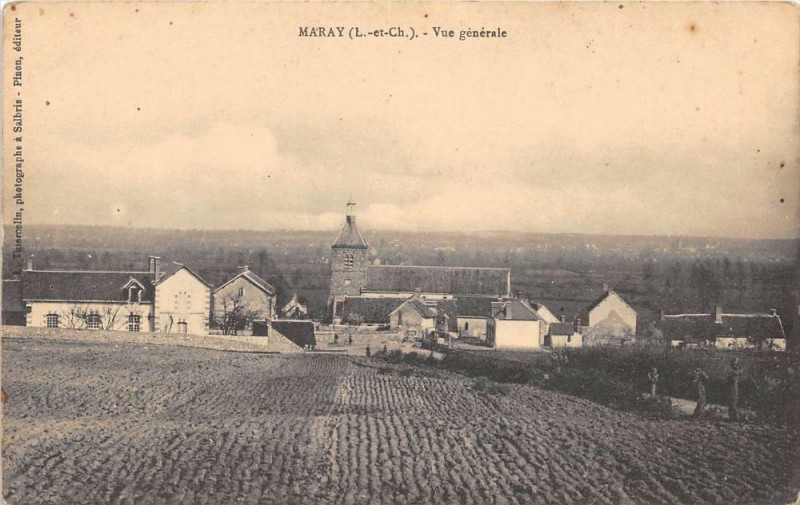 Carte postale ancienne Maray Vue Generale à Maray