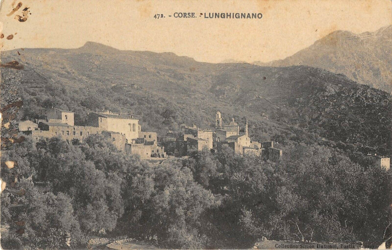 Carte postale ancienne 20 Corse Lunghignano