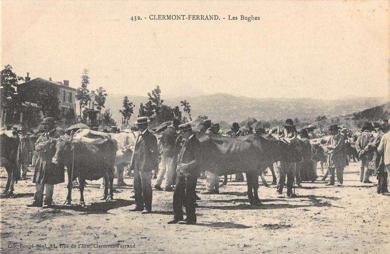 Carte postale ancienne Clermont Ferrand Les Bughes à Clermont-Ferrand