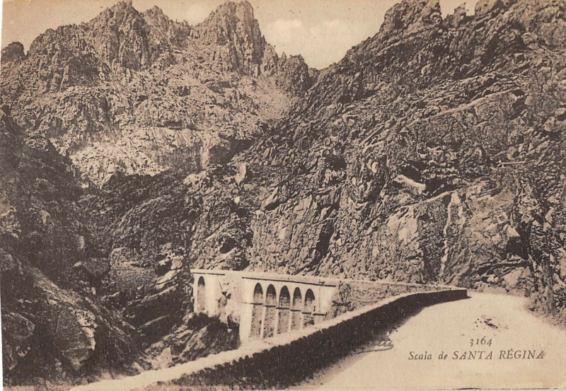 Carte postale ancienne 20 Corse Scala Di Santa Regina