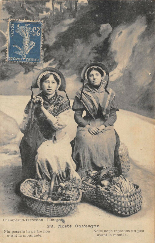 Carte postale ancienne Noste Ouvergne