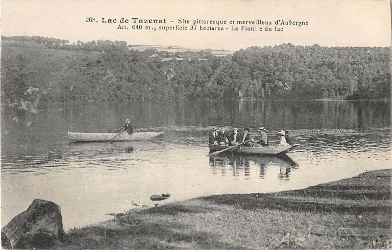 Carte postale ancienne Lac De Tazenat