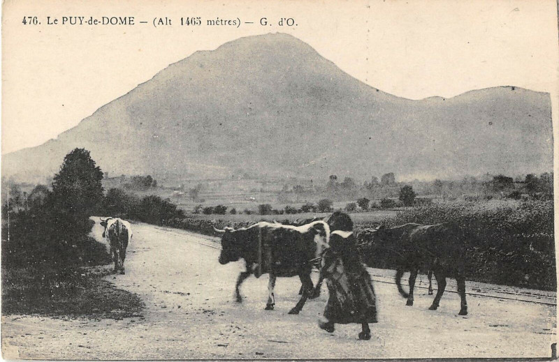 Carte postale ancienne Le Puy De Dome