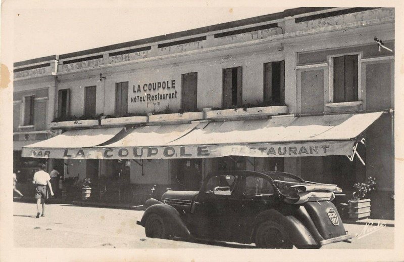 Carte postale ancienne Valras La Plage Le Restaurant De La Coupole
