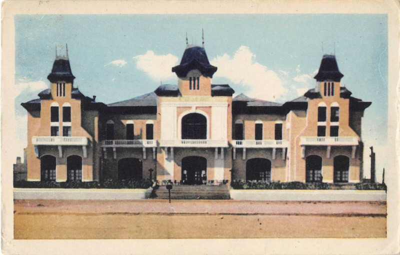 Carte postale ancienne Valras Plage Casino à Valras-Plage