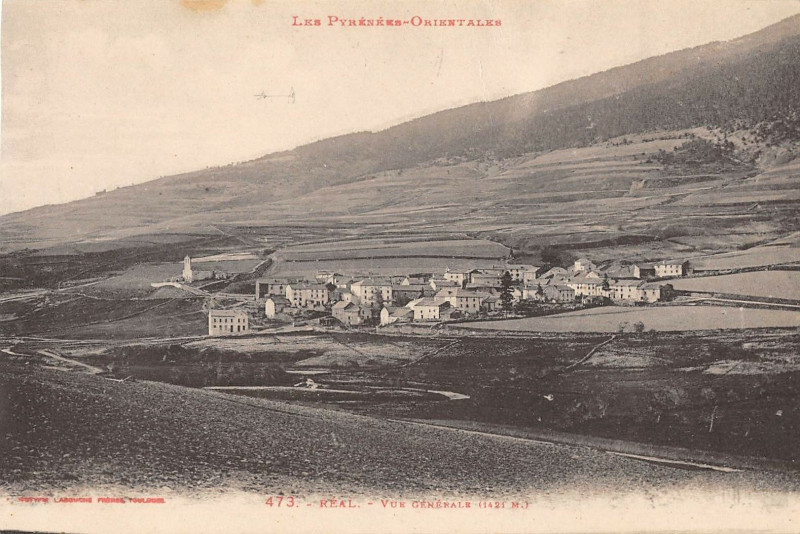 Carte postale ancienne Real Vue Generale à Réal