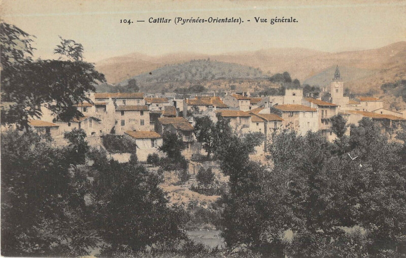 Carte postale ancienne Cattlar Vue Generale