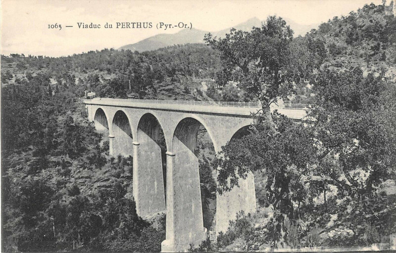 Carte postale ancienne Viaduc Du Perthus