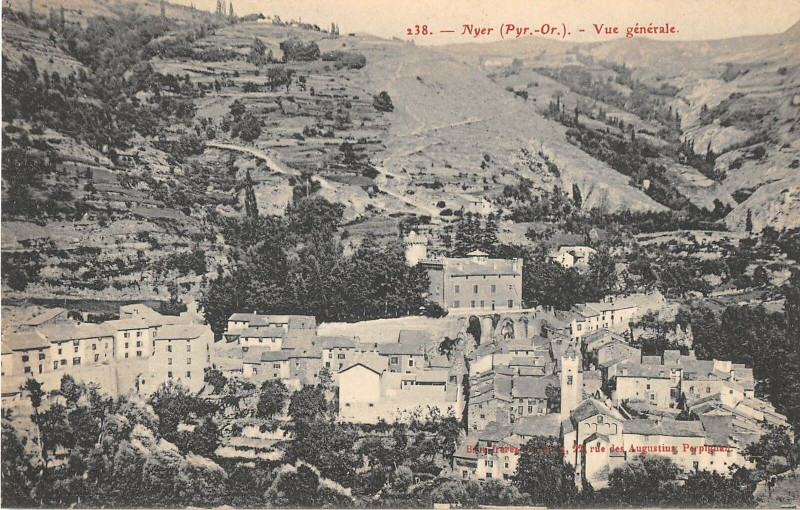 Carte postale ancienne Nyer Vue Generale à Nyer