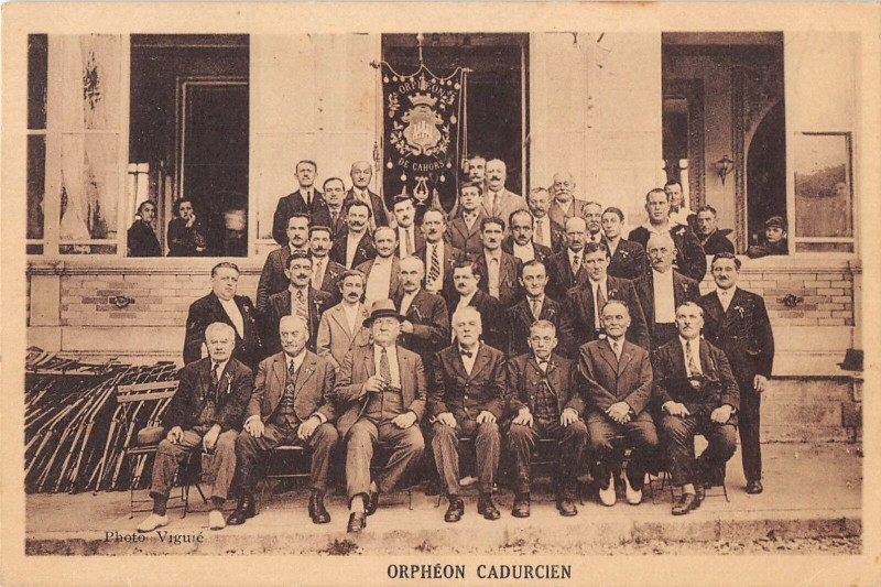 Carte postale ancienne Orpheon Cadurcien