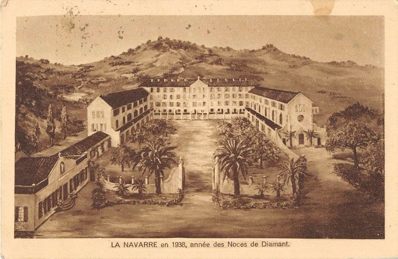 Carte postale ancienne La Navarre Par La Crau Var à La Crau