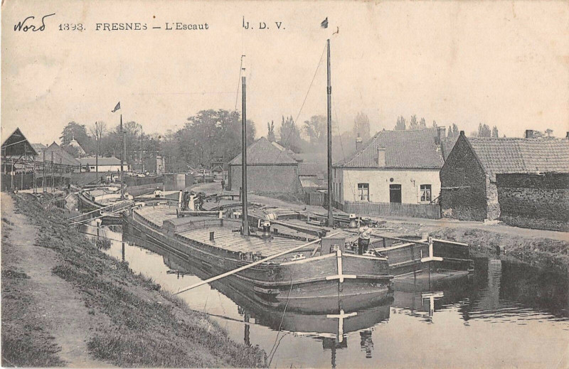 Carte postale ancienne Fresnes L'Escaut à Esnes