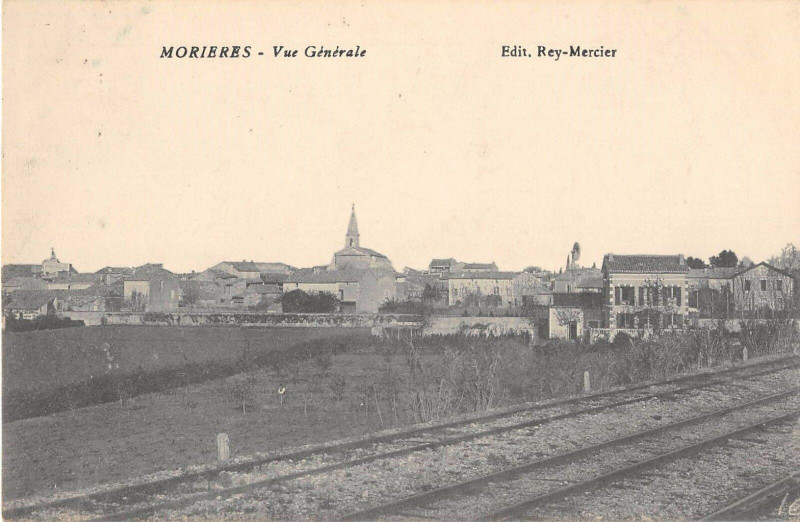 Carte postale ancienne Morieres Vue Generale (cliché pas courant