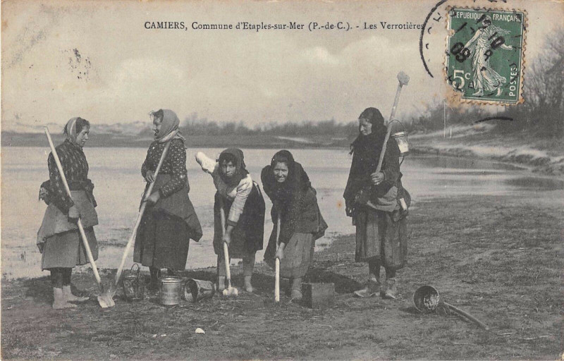 Carte postale ancienne Camiers Les Verrotieres à Camiers