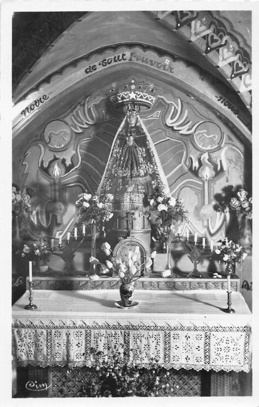 Carte postale ancienne Eglise De Langogne à Langogne