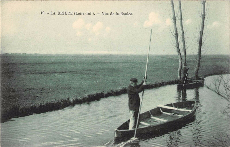 Carte postale ancienne La Briere Vue De La Boulee à Vue