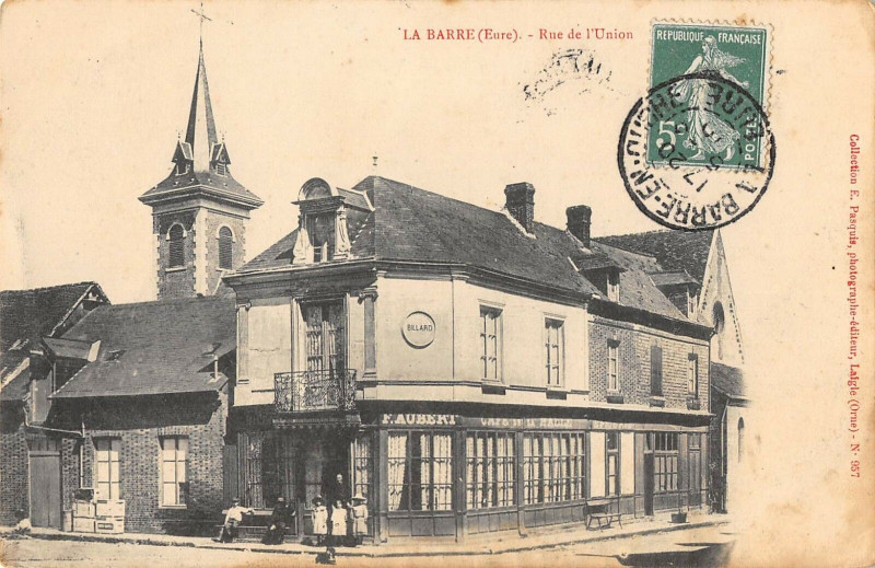 Carte postale ancienne La Barre Rue De L'Union