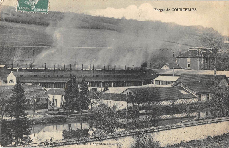 Carte postale ancienne Forges De Courcelles à Orges