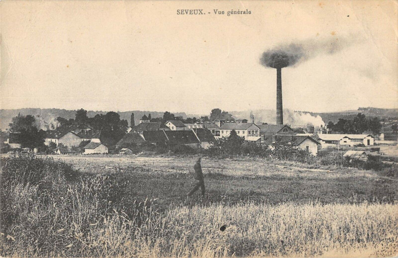 Carte postale ancienne Seveux Vue Generale