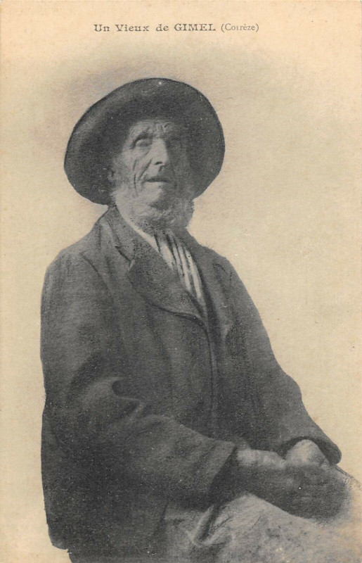 Carte postale ancienne Un Vieux De Gimel