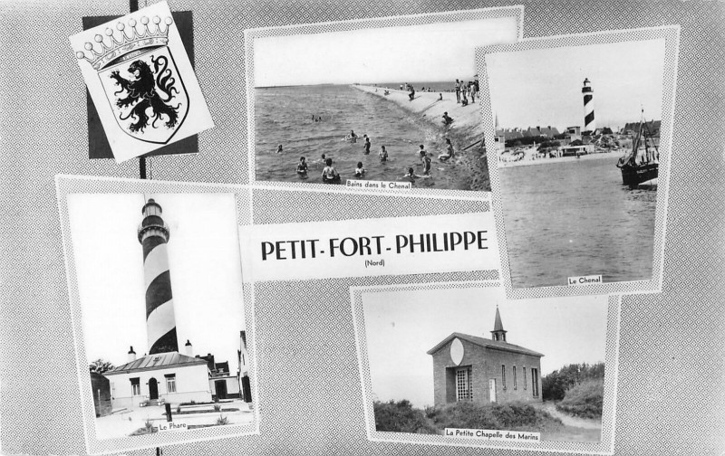 Carte postale ancienne Petit Fort Philippe