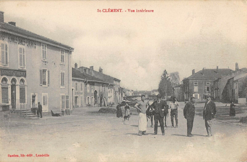 Carte postale ancienne Saint Clement Vue Interieure