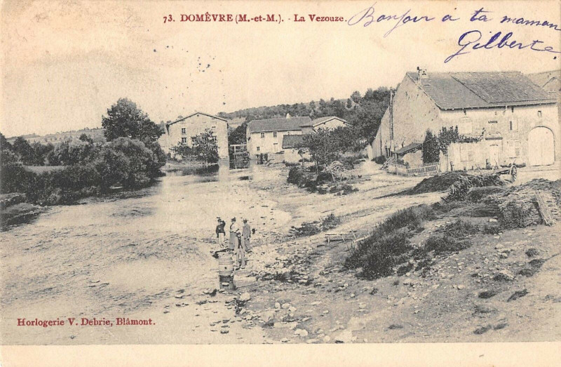 Carte postale ancienne Domevre Le Vezouze