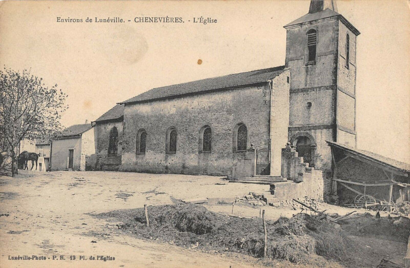 Carte postale ancienne Chenevieres L'Eglise à Chenevières