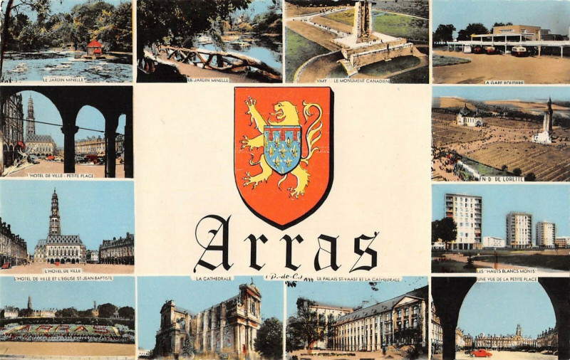 Carte postale ancienne Arras à Arras