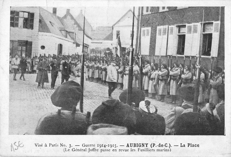 Carte postale ancienne Aubigny La Place