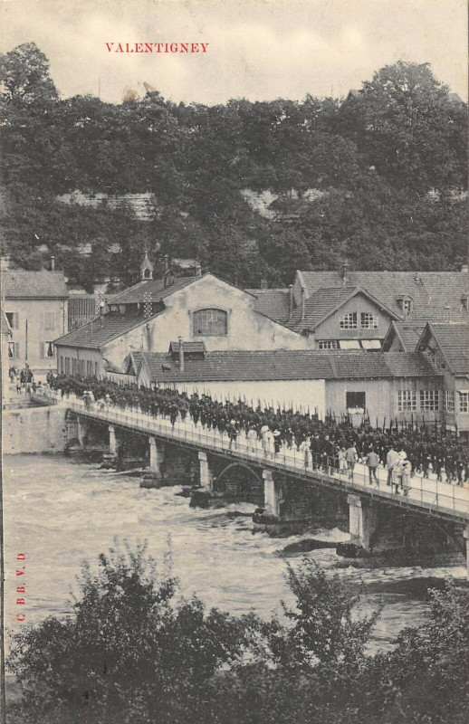 Carte postale ancienne Valentigney à Valentigney