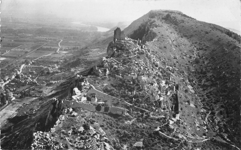 Carte postale ancienne Les Ruines De Crussol