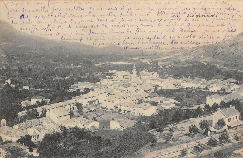 Carte postale ancienne Luc Vue Generale