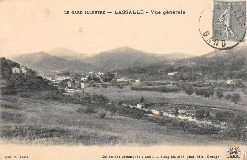 Carte postale ancienne Lassalle Vue Generale