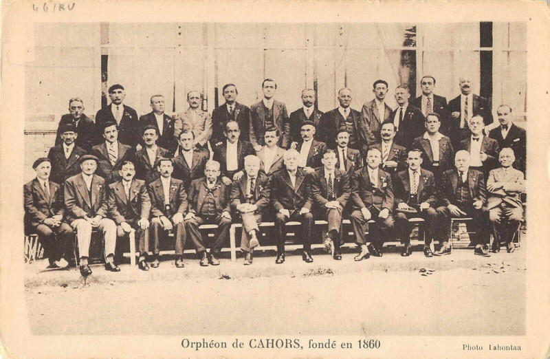 Carte postale ancienne Orpheon De Cahors à Cahors